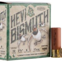 HEVI-Shot HS14706 HEVI-Bismuth  12Gauge 2.75" 1 1/4oz Bismuth 6Shot 25 Per Box/10 Case