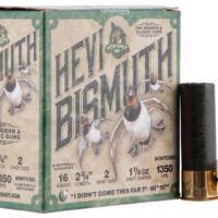 HEVI-Shot HS16702 HEVI-Bismuth  16Gauge 2.75" 1 1/8oz Bismuth 2Shot 25 Per Box/10 Case