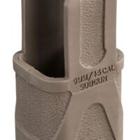 Magpul MAG003-FDE Original Magpul  Made of Rubber w/ Flat Dark Earth Finish for 9mm Subgun Mags/ 3 Per Pack