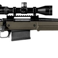 Magpul MAG483-ODG Hunter 700 Stock Fixed with Aluminum Bedding & Adjustable Comb OD Green Synthetic for Remington 700 LA