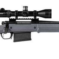 Magpul MAG483-GRY Hunter 700 Stock Fixed with Aluminum Bedding & Adjustable Comb Stealth Gray Synthetic for Remington 700 LA