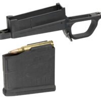 Magpul MAG569-BLK Bolt Action Mag Well Hunter 700L Stock Made of Polymer w/ Black Finish Includes PMAG5 AC Magazine