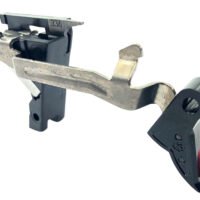 Cross Armory CRGTDI Drop In Flat Trigger w/ 3.50 lbs Draw Weight & Black/Red Finish