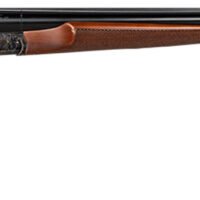 CZ-USA 06407 Sharp-Tail  410 Gauge 3" 2rd 28" Black Hard Chrome Side-by-Side Barrel, Color Case Hardened Metal Finish, Turkish Walnut Stock Includes IC & M Chokes