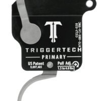 TriggerTech R70SBS14TNC Primary Without Bolt Release Single-Stage Traditional Curved Trigger with 1.50-4 lbs Draw Weight for Remington 700 Right