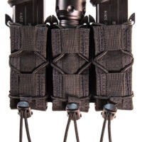 High Speed Gear 13PT13BK TACO Mag Pouch Triple Black Nylon Belt Compatible w/ Pistol