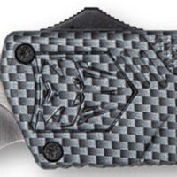 CobraTec Knives CFCTLWDNS Lightweight 3.25" OTF Drop Point Plain D2 Steel Blade/Carbon Fiber Aluminum Handle Includes Pocket Clip