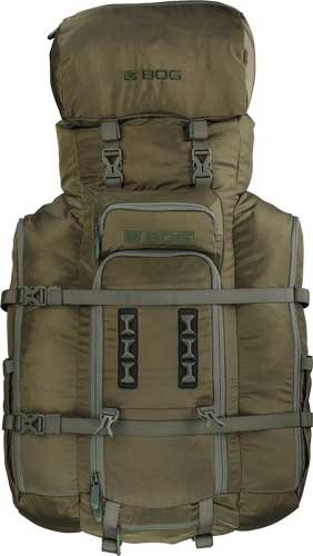 BOG HELIX 6000 BIVY BAG 420D - 6000 CU IN ROLL TOP MOSS