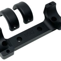 DNZ 11042 Game Reaper-Traditions Scope Mount/Ring Combo Matte Black 1"