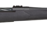 Mossberg 28085 Patriot  Full Size 350 Legend 4+1 22" Matte Blued Fluted Barrel, Drilled & Tapped Matte Blued Stainless Steel Receiver, Black Fixed Synthetic Stock, Right Hand