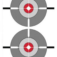 Birchwood Casey 37061 EZE-Scorer  Bullseye Paper Target 12" x 18" 100 Per Pack