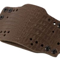 Limbsaver 12522 CrossTech Leather IWB/OWB Dark Brown Leather Belt Clip Ambidextrous