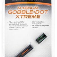 Truglo TG941XA Magnum Gobble-Dot Xtreme Universal Shotgun Fiber Optic Red/Green .25" Rib
