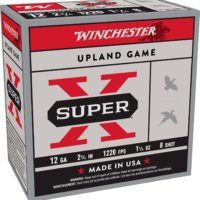 Winchester Ammo XU12SP8 Super X Heavy Game Load 12Gauge 2.75" 1 1/4oz 8Shot 25 Per Box/10 Case