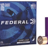 Federal H1634 Game-Shok High Brass 16Gauge 2.75" 1 1/8oz 4Shot 25 Per Box/10 Case