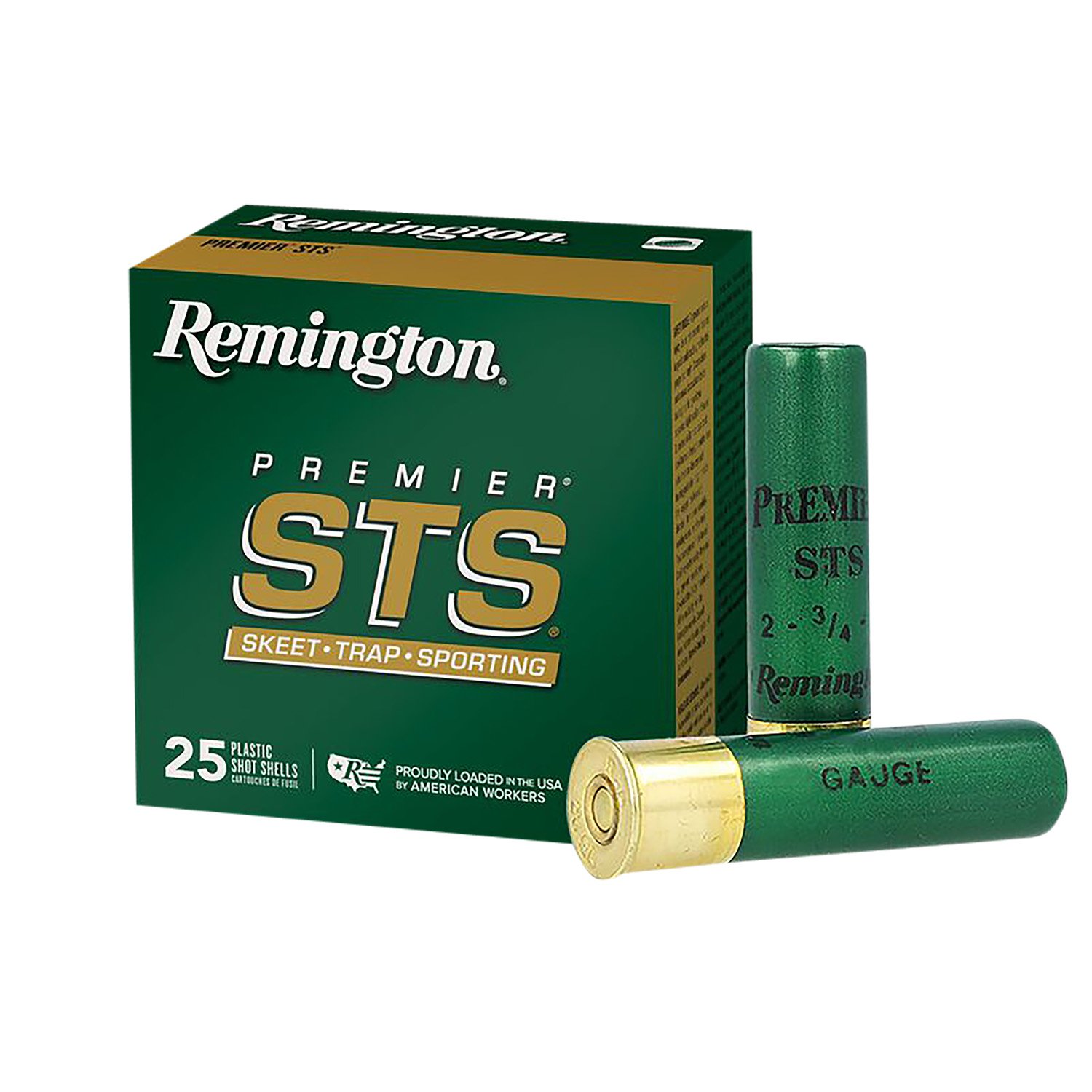 Remington Ammunition 20155 Premier STS 12 Gauge 2.75" 1 oz 8 Shot 25 Per Box/ 10 Cs