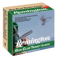 Remington Ammunition 20236 Gun Club  20Gauge 2.75" 7/8oz 9Shot 25 Per Box/10 Case