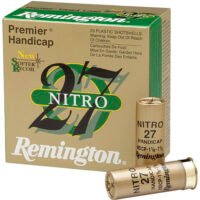 Remington Ammunition 20227 Premier Nitro 27 Handicap 12 Gauge 2.75" 1 oz 7.5 Shot 25 Per Box/ 10 Cs