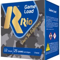 Rio Ammunition SG328 Game Load Super Game High Velocity 12Gauge 2.75" 1 1/8oz 8Shot 25 Per Box/10 Case