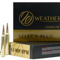 Weatherby B65RPM127LRX Select Plus  6.5WBYRPM 127gr Barnes LRX Lead Free 20 Per Box/10 Case