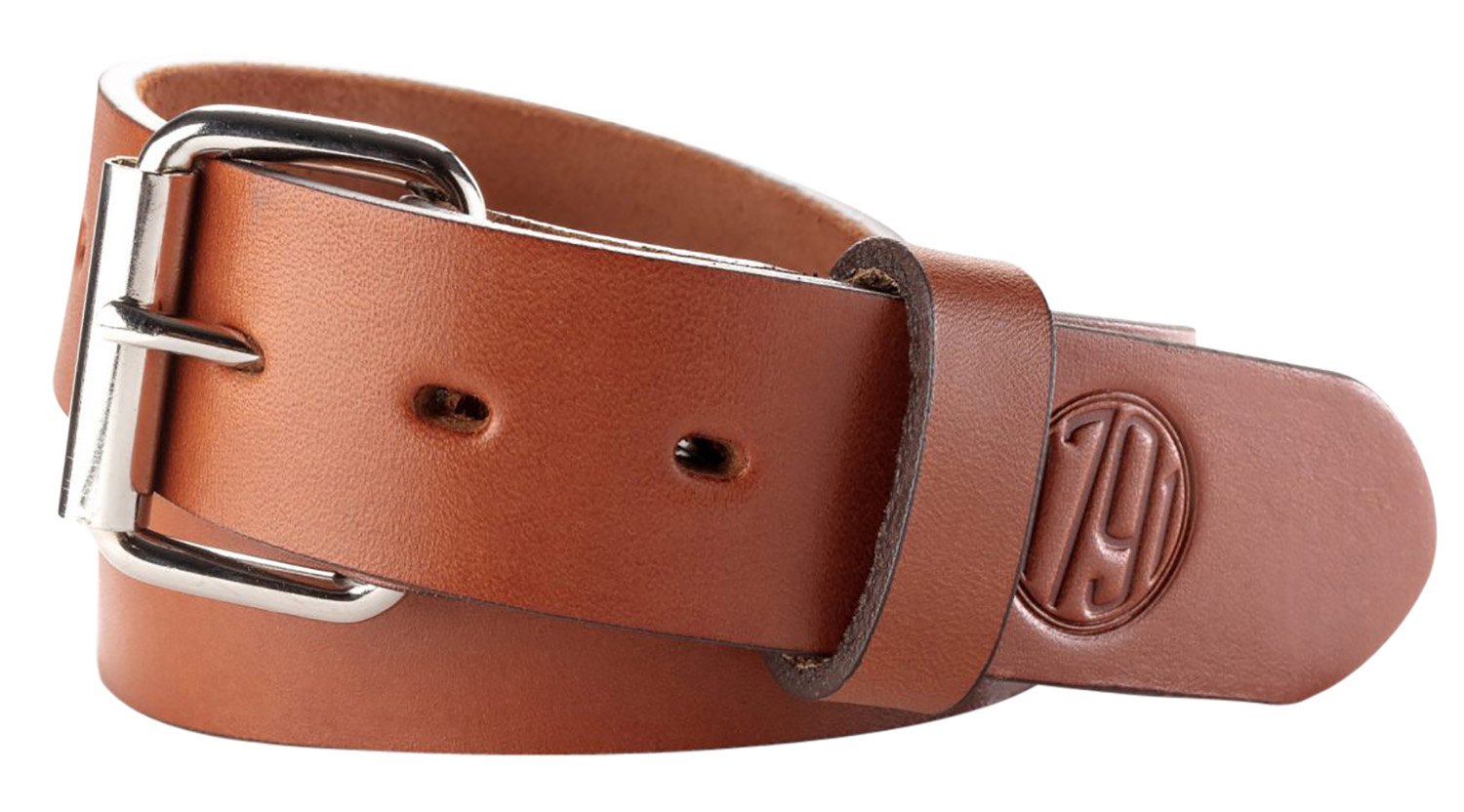 1791 Gunleather BLT014852CBRA 01 Classic Brown Leather 48/52 1.50" Wide Buckle Closure