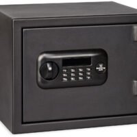 Bulldog BD1090F Digital Fire Safe Vault Keypad/Key Entry Black Steel 12" x 15" x 12"