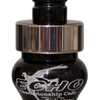 Echo Calls 79019 Pure Meat  Open Call Double Reed Mallard Sounds Attracts Ducks Black Acrylic