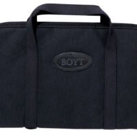 Boyt Harness 0PP650003 Rectangular Pistol Rug Black Canvas Holds Handgun