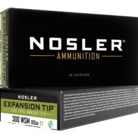 Nosler 40152 E-Tip  300WSM 180gr E Tip Lead Free 20 Per Box/10 Case