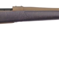 Weatherby VWB256RR4T Vanguard Weatherguard Bronze 25-06 Rem 5+1 24" Barrel/Rec. w/Burnt Bronze Cerakote Finish, Bronze Webbed Black Fixed Monte Carlo Synthetic Stock