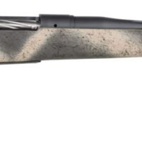 Bergara Rifles BPR33308 Premier Highlander 308 Win 4+1 20" Sniper Gray Cerakote Fluted Barrel, Sniper Gray Cerakote Stainless Steel Receiver, Woodland Camo Grayboe Stock