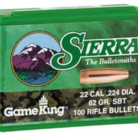 Sierra 9362 GameKing 62gr Spitzer Boat Tail 100/Box