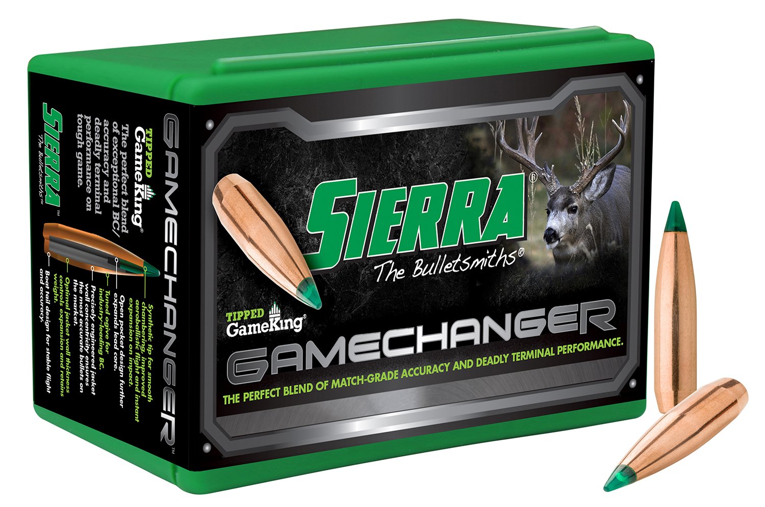 Sierra 4550 Tipped GameKing 7mm 150gr Tipped GameKing 100/Box