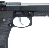 Langdon Tactical Tech LTT-92E-FSTJ 92 Elite LTT 9mm Luger Caliber with 4.70" Barrel, 15+1 Capacity, Overall Black Finish Steel, Picatinny Rail Frame, Serrated Slide, VZ/LTT G10 Grip & Trigger Job