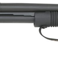 Mossberg 50697 590 Cruiser 12 Gauge Pump 3" 6+1 18.50" Matte Blued Stand-Off Breacher Barrel, Matte Blued Stainless Steel Receiver, Black Pistol Grip