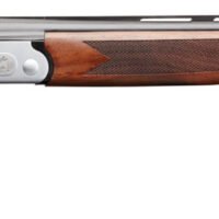 Charles Daly 930218 202  410 Gauge 2rd 3" 26" Blued Vent Rib Barrel, Silver Engraved Steel Receiver, Fixed Walnut Wood Stock