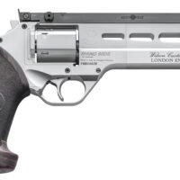 Chiappa Firearms 340302 Rhino Match Master 38 Special 6 Shot, 6" Gray PVD Steel Vent Rib Barrel & Cylinder, Gray PVD Aluminum Frame, Black Hogue Micarta Grip, Exposed Hammer