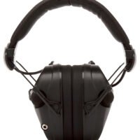 Pyramex VGPME20 Venture Gear Sentinel Muff Polymer 26 dB Over the Head Black Adult 1 Pair