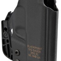 Sig Sauer HOL365XLAPXLH Tactical IWB Black Polymer Belt Clip Fits Sig P365XL Left Hand