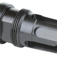 Griffin Armament TMMFH1228 Minimalist Taper Mount Flash Suppressor Black 17-4 Stainless Steel with 1/2"-28 tpi Threads, 1.80" OAL & 1.07" Diameter for 5.56x45mm NATO