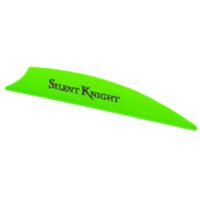 Flex Fletch Silent Knight Vanes Flo Green 3 in. 36 pk.