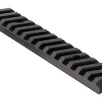 Ruger 90671 Picatinny Rail Black Anodized Aluminum Fits Ruger American Rifle Short Action