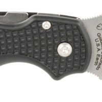 Spyderco C223PBK Para 3 Lightweight 2.92" Folding Clip Point Plain CTS BD1 SS Blade FRN Black Includes Pocket Clip