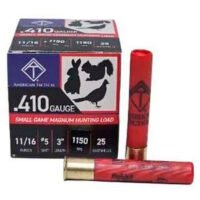 ATI Hunting Shotgun Ammo 410 ga. 5 Shot 11/16 Oz. 25 rds