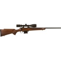 Howa M1100 Walnut Hunter GamePro Rifle 22 LR 18 in. Walnut w/ Scope