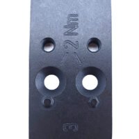 HK 50254263 Optic Plate #3 Black, Steel Fits HK VP9 OR C-More STS2 Pattern Footprint Mount
