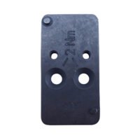 HK 50254265 Optic Plate #5 Black Steel, Fits HK VP9 OR Burris/Vortex Pattern Footprint Mount