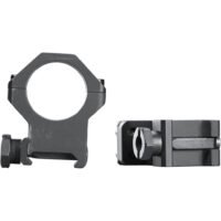 Weaver Tactical 4Hole Picatinny Ring Matte Black 1" XHigh Clamshell Pack