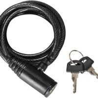 Spypoint 05770 Cable Lock  Compatible With Spypoint Cameras 6' Long Black