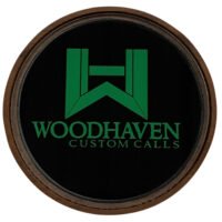 Woodhaven WH025 Legend Series  Friction Call Turkey Hen Sounds Attracts Turkeys Brown Glass/Wood